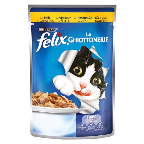 Felıx Agaıl Gij Chicken Pouch 100g