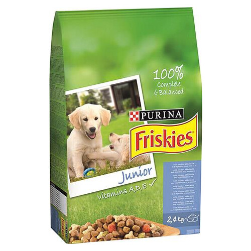 Frıskıes Jnr Dog Chkn&mlk&veg 2.4 Kg