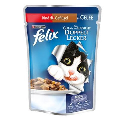 Felıx Çifte Lezzet Et-tavuk-kedi100g