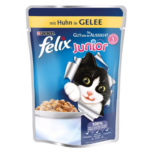 Felıx Junıor Agaıl Gij Chicken 100 Gr