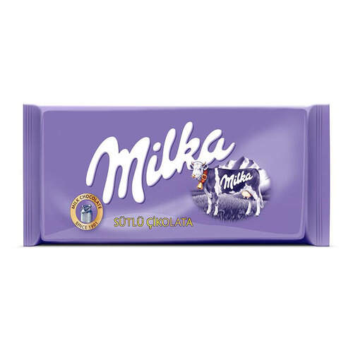 Milka Tablet Sütlü Çikolata 80 Gr.
