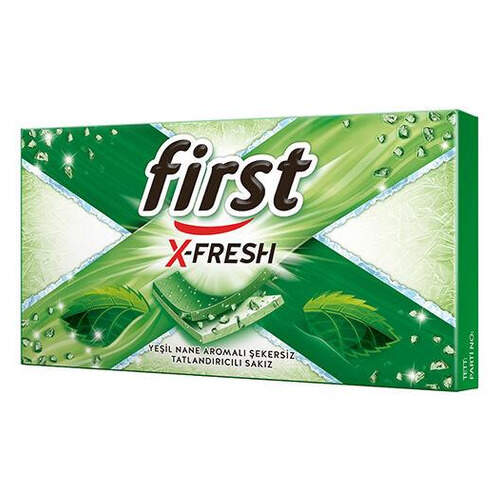 First Sensations X-fresh Yeşil Nane Sakız 27 Gr.