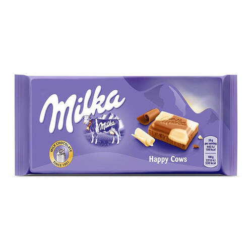 Milka Tablet Happy Cows 100 Gr.