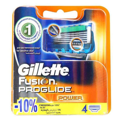 Gillette Fusion 4'lü Pro Power