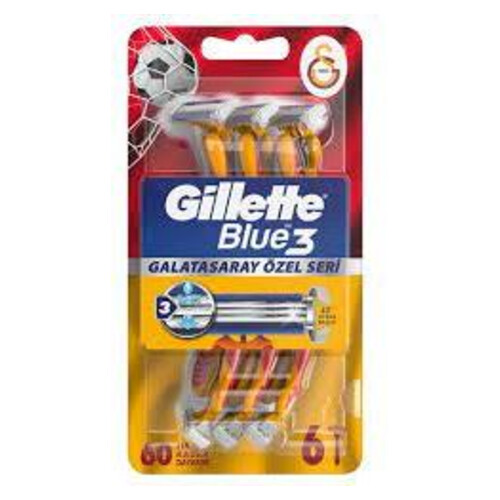 Gıllette Blue 3 Galatasaray Özel Seri 6lı