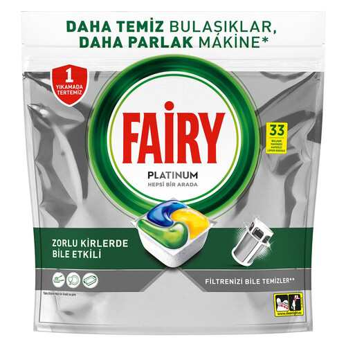 Faıry Platinum Kapsül Limon 33'lü
