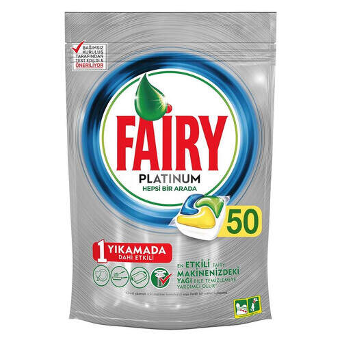 Fairy Platinum Kapsül Limon 50'li Paket