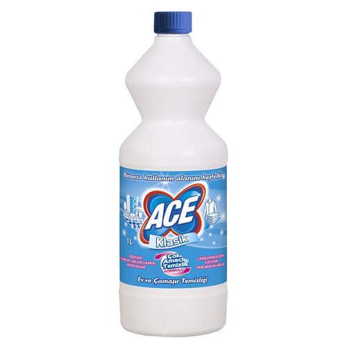 Ace El Ve Matik Çamaşır Suyu Klasik 1000 Ml.