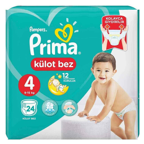 Prıma Pants Tekli Maxı 24 Lü Çocuk Bezi
