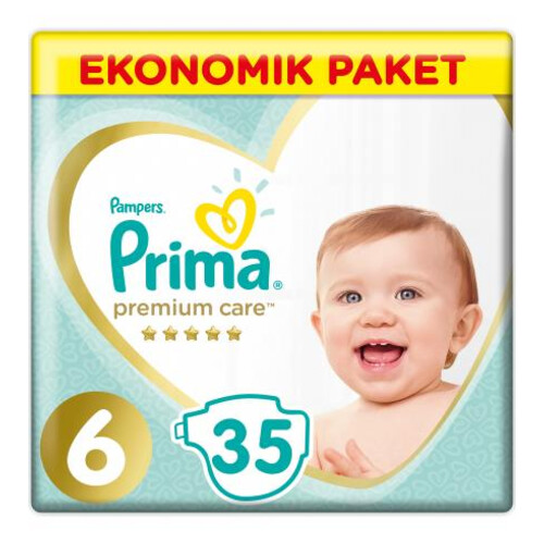 Prima Premium Extra Large Jumbo 35 Li Çocuk Bezi