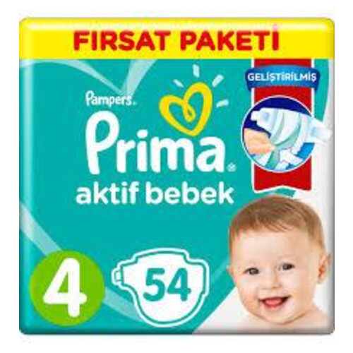 Prima Aylık Eko Maxi 54  Lü