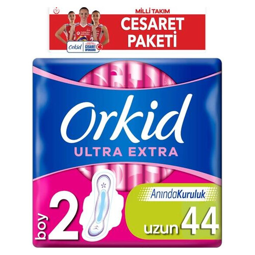 Orkıd Ultra Extra Cesaret Uzun 44 Lu 1+1