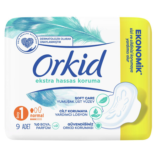 Orkid Ultra Extra Hassas Koruma Tekli Normal 9'lu