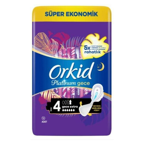 Orkid Comfort Platinum Gece 16'lı