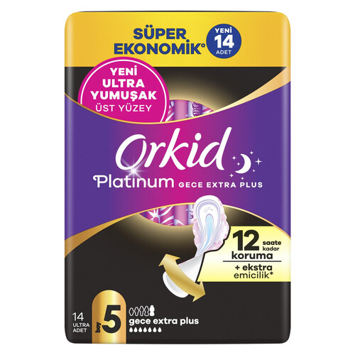 Orkid Platinum Gece Extra Plus 14'lü