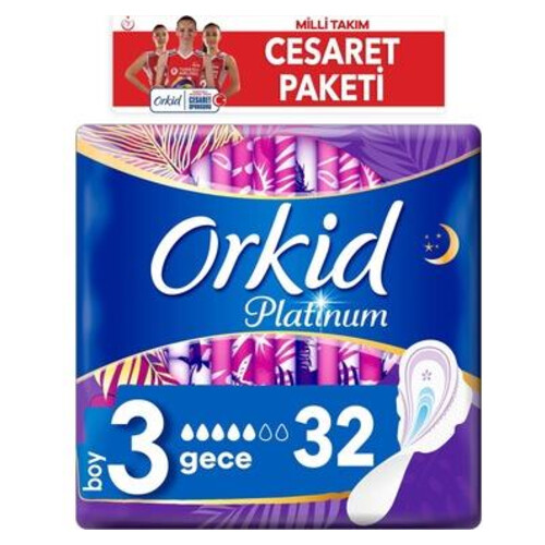 Orkıd Platınum Gece Cesaret Pk. 32 Lı