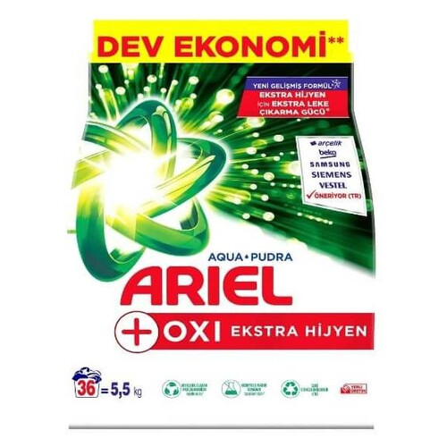 Ariel Matik Oxı Extra Hijyen 5500 Gr