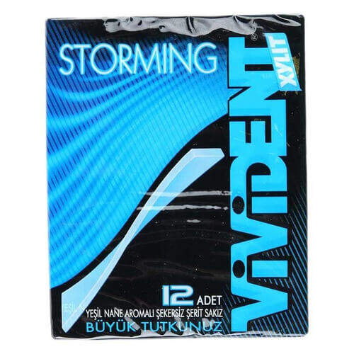 Vivident Storming Yeşil Nane Aromalı 33 Gr.