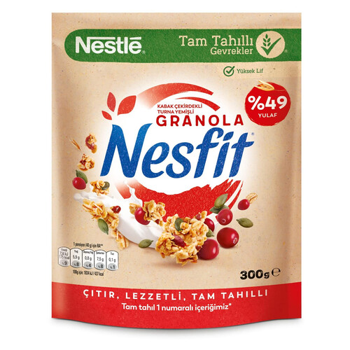 Nestle Nesfit Granola 300gr.kabak Cek.turna Yemiş