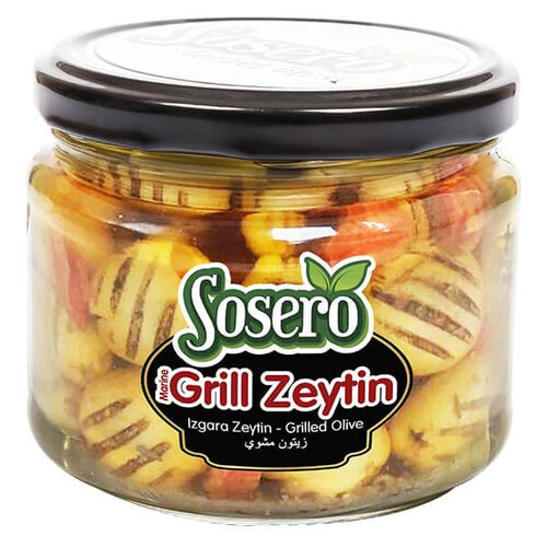 Sosero Izgara Zeytin 290 Cc. Cam