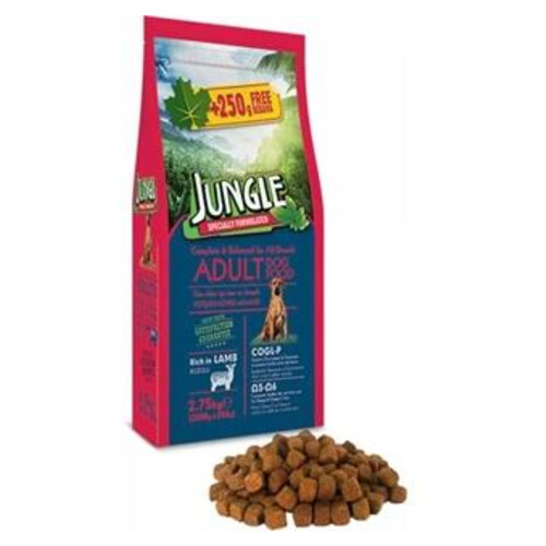 Jungle 2,5 Kg Kuzu Etlı Yavru Köpek Maması  