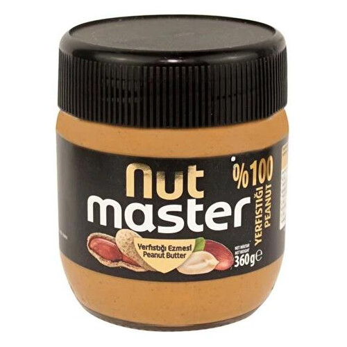 Nut Master %100 Yerfıstıgı Ezmesı 360gr.