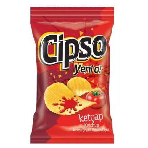 Cipso Ketçap Patetes Cips 92 Gr.