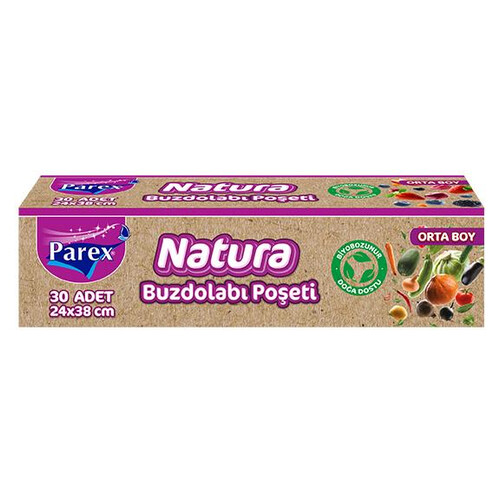 Parex Natura Buzdolabı Poşeti Orta