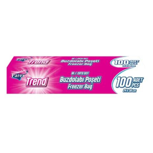 Parex Buzdolabı Poşeti Orta 100'lü