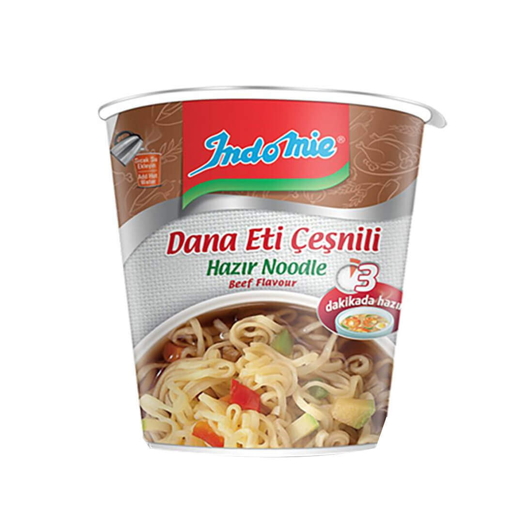 İndo Mie Bardak Etli Noodle 60 Gr.