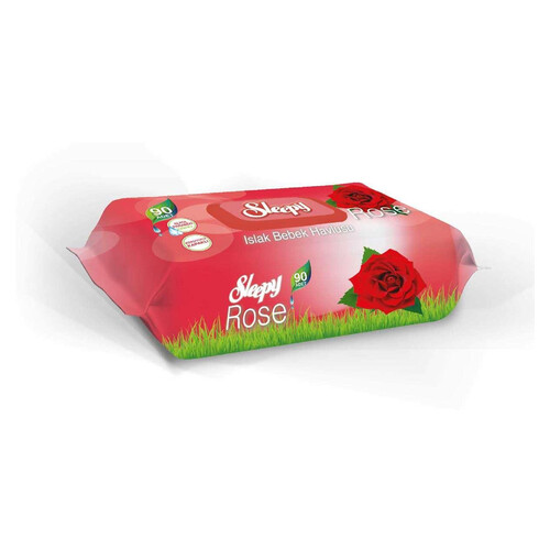 Sleepy Islak Havlu Gul 90 Lı