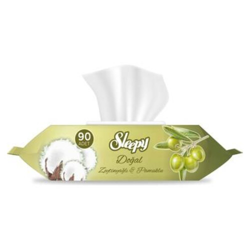 Sleepy Islak Havlu Zeytınyaglı  90lı