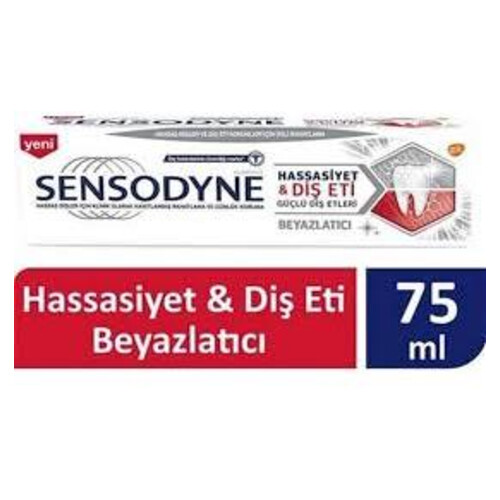 Sensodyne Hassas Diş Eti Beyazlatıcı  75 Ml. Diş Macunu