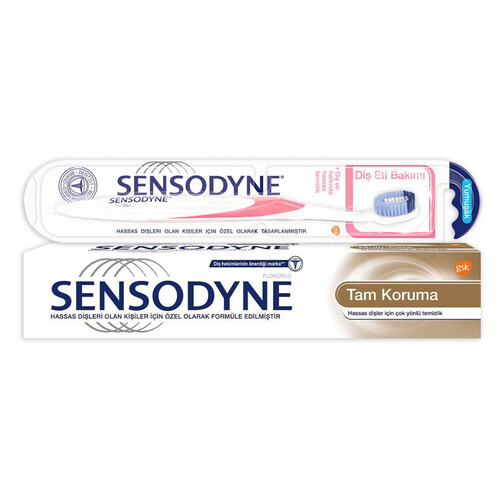 Sensodyne Tam Koruma 75 Ml + D.fırcası Set
