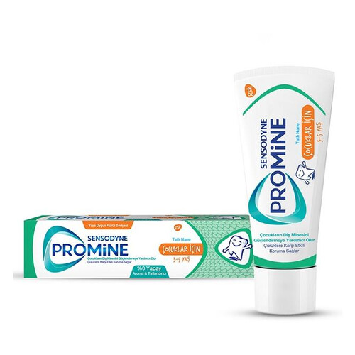 Sensodyne Promine 3-5 Yaş Diş Macunu 50 Ml