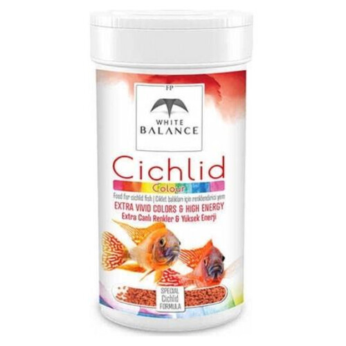 Cıchlıd Color ( Cıklet )granül  Balık Yemı