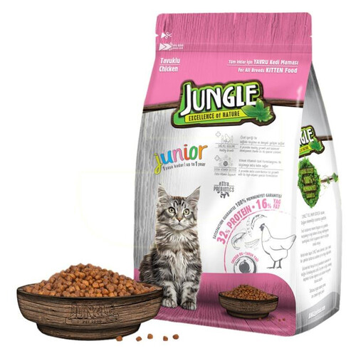 Jungle 1,5 Kg Tavuklu Yavru Kedı Maması