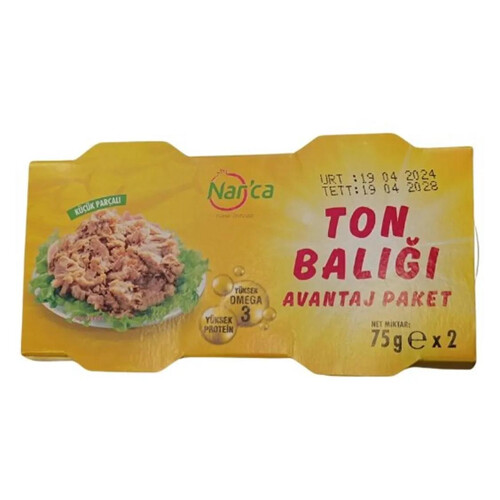 Narca Ton Balık 2*75 Gr