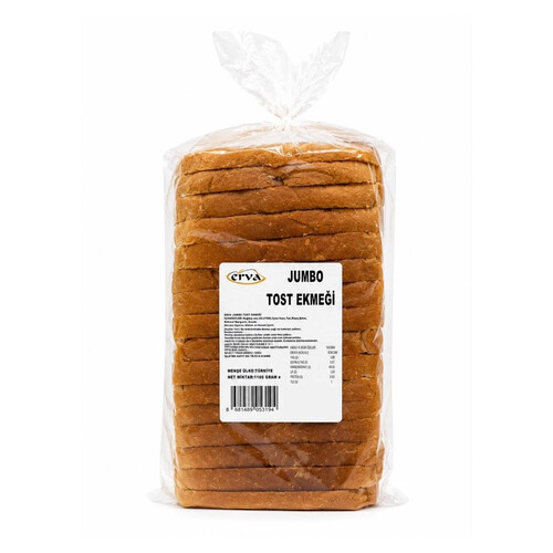 Erva Jumbo Tost Ekmeği 1100 Gr
