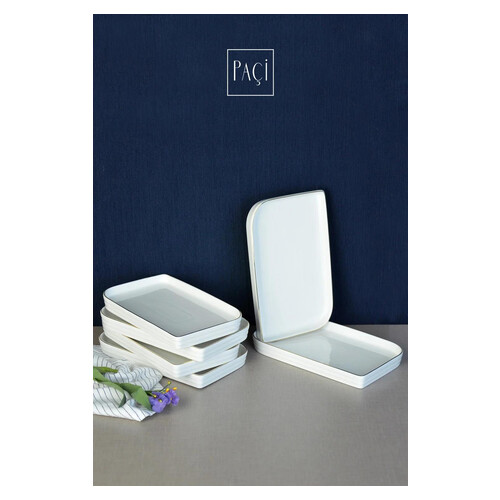 Paçi Lilian Yaldızlı 20 Cm Servis Tabağı