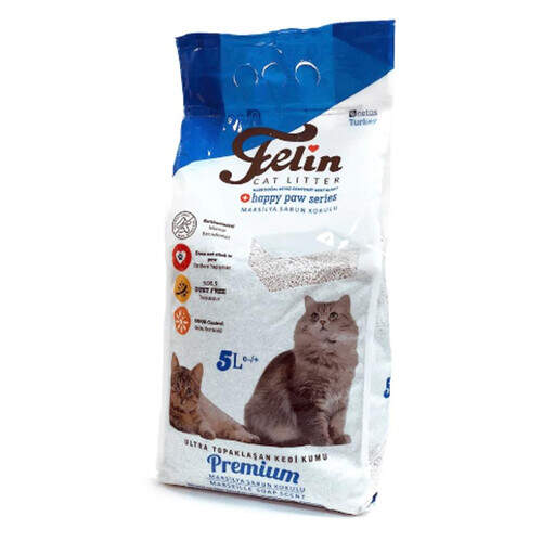 Felin Premium Kedi Kumu Kokulu 5 Lt.