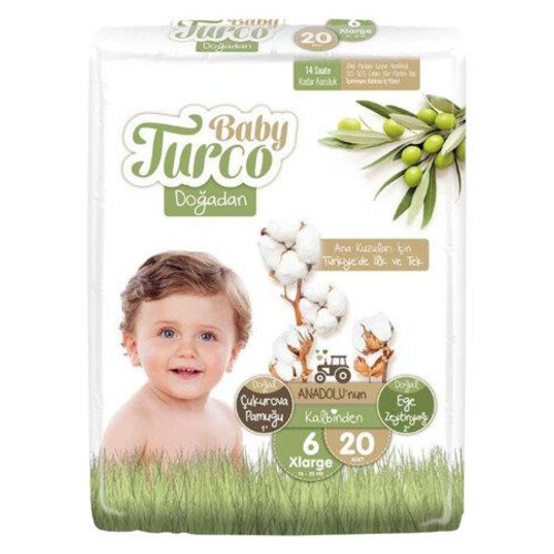 Baby Turco Jumbo  X Large 20 Li