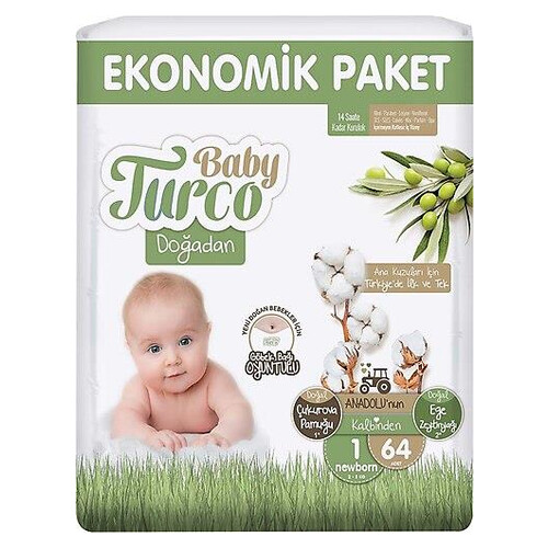 Baby Turco 1 No 2-5 Kg 64 Lü