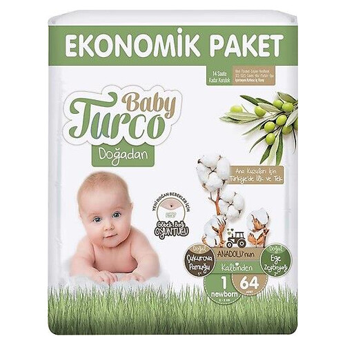 Baby Turco 1 No 2-5 Kg 64 Lü
