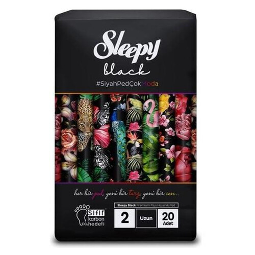 Sleepy Black Super Eco Uzun 20'li