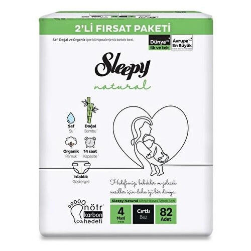 Sleepy Naturel 2li Fırsat Maxı 82li