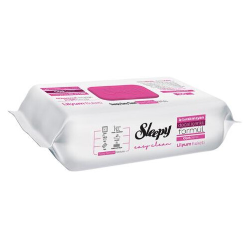 Sleepy Yüzey Temizlik Havlusu Lilyum 100'lü