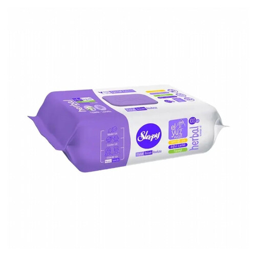 Sleepy Kişisel Bakım Havlusu Herbal 100'lü