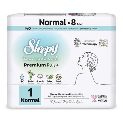 Sleepy Bio Standart Normal 8'li