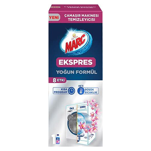 Marc Çamaşır Makine Temizleyici Express 250 Ml